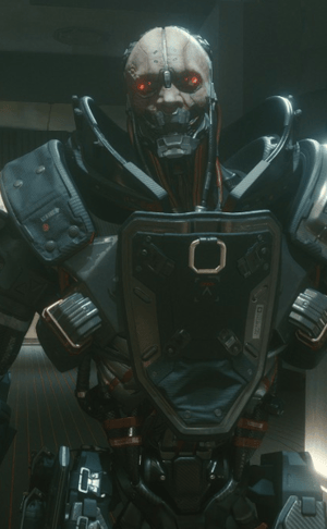 This is the Avatar Image for the Adam Smasher (Cyberpunk 2077) AI Voice and Text to Speech Generator